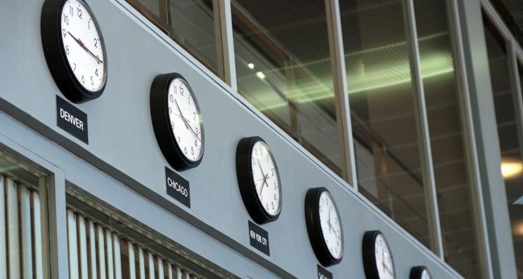 Clocks with timezones